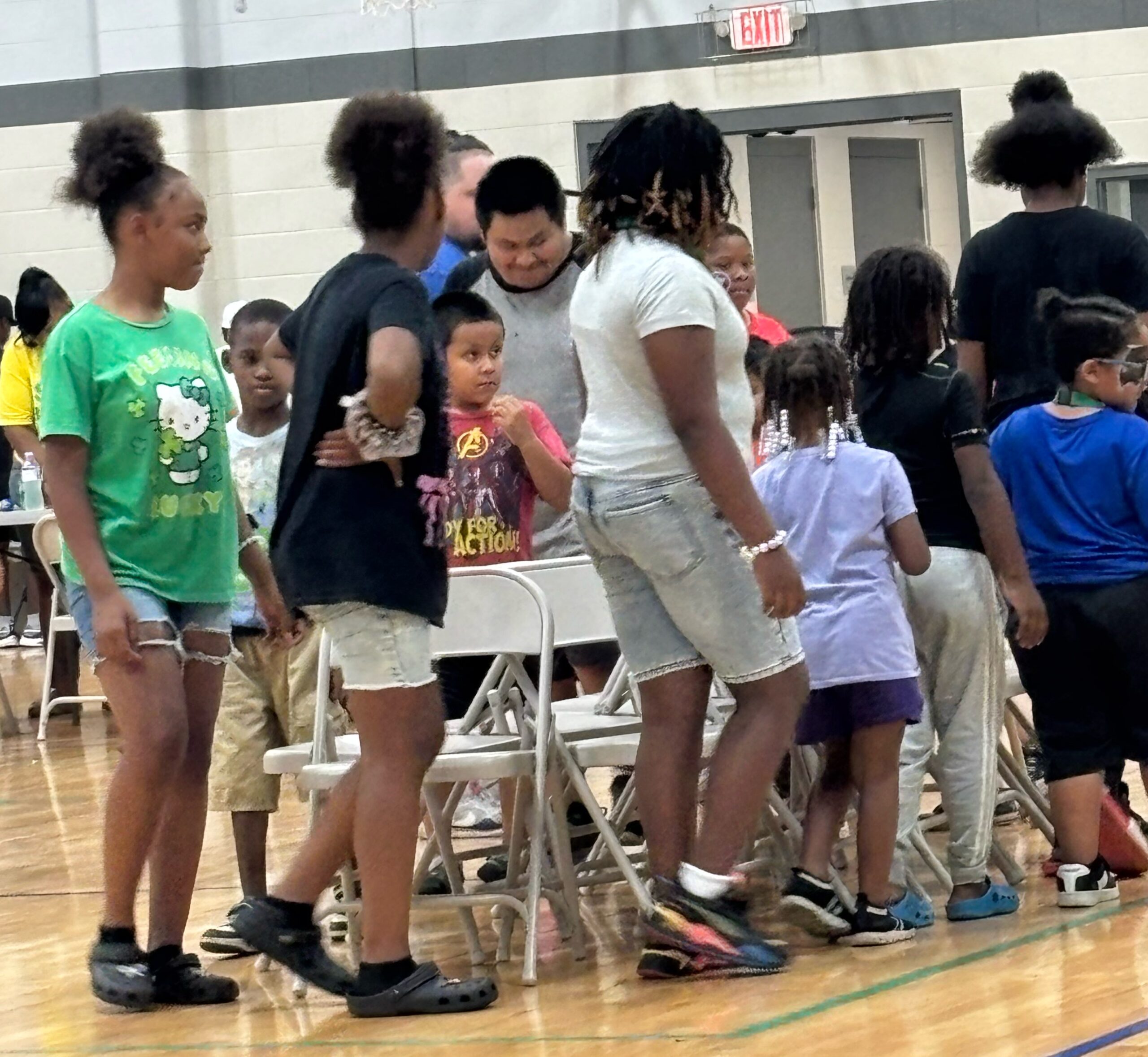 gym photo kids