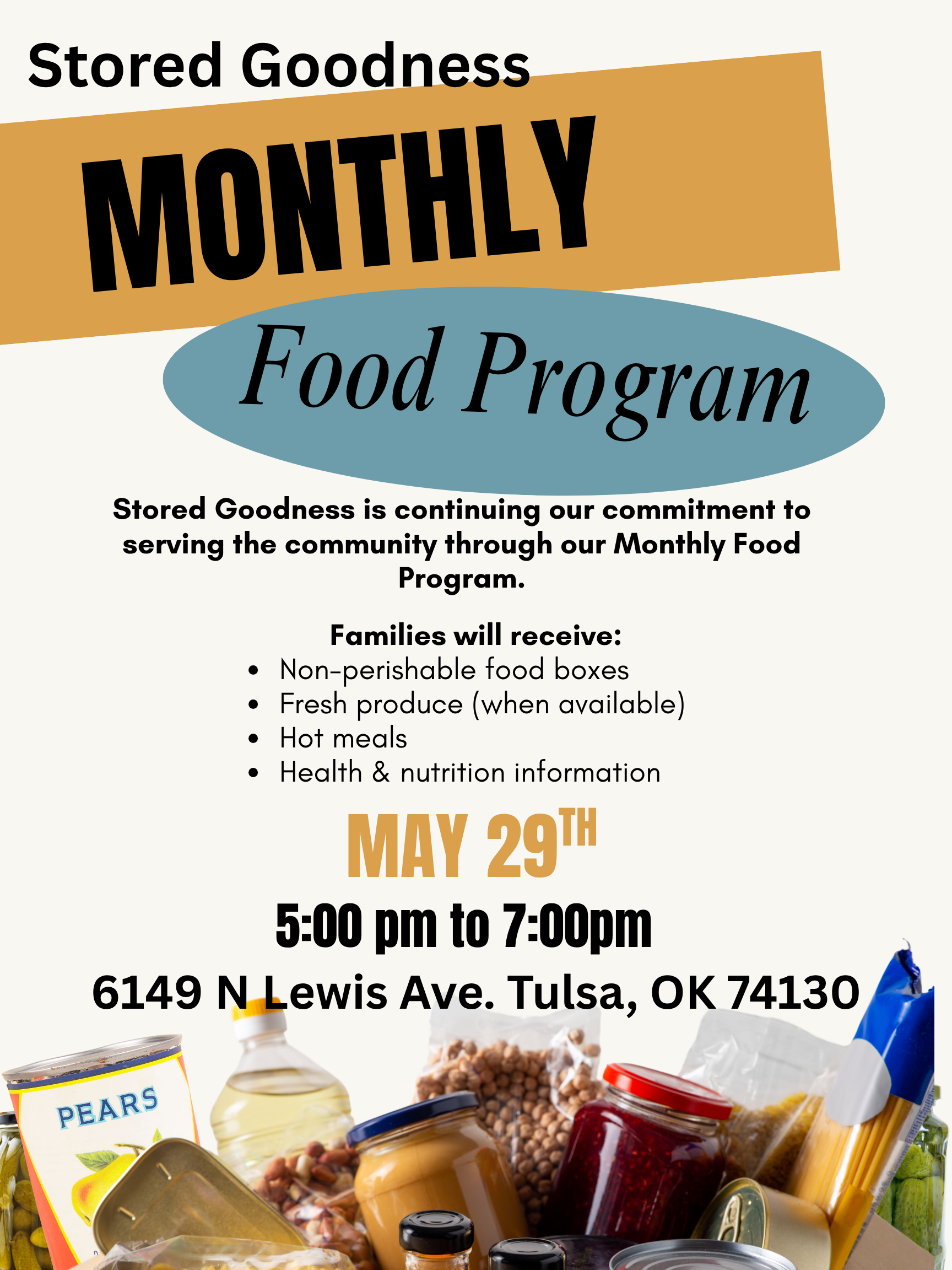 Monthly Food Program